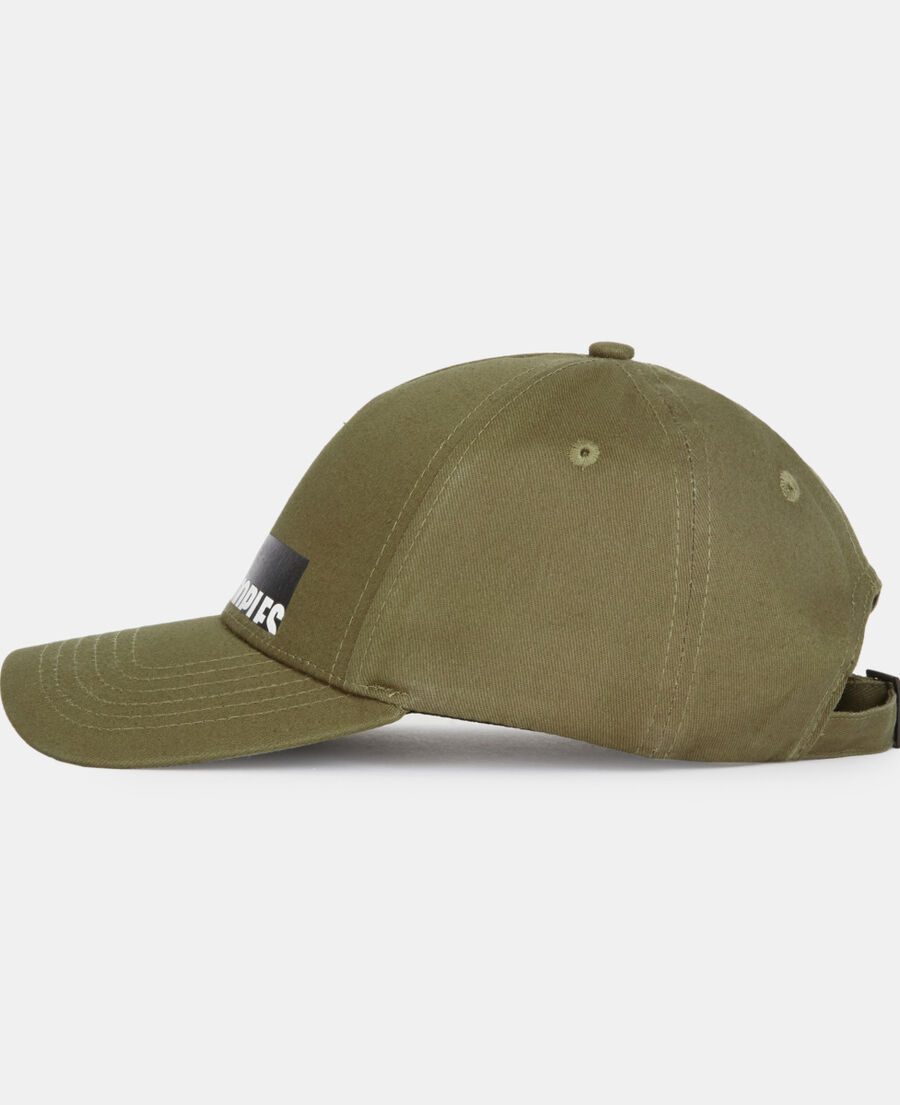 khaki cotton cap