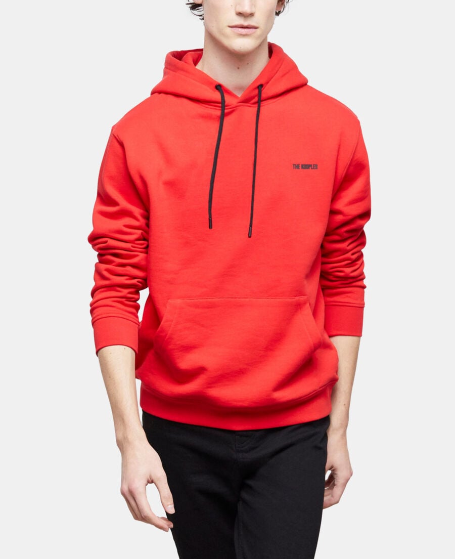 The Kooples HOMME RED sweatshirt logo the kooples rouge