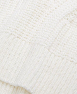 The Kooples MEN ECRU ecru knit sweater