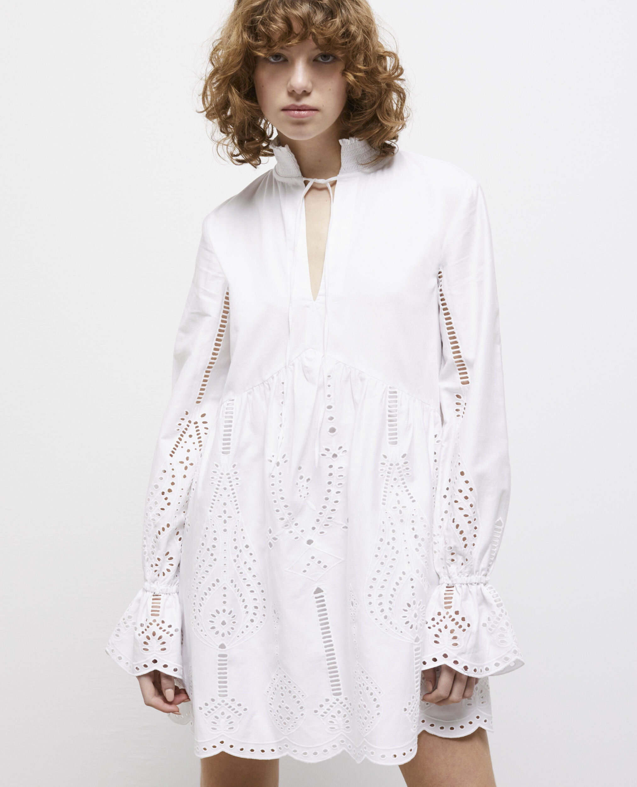 The kooples white lace dress hotsell