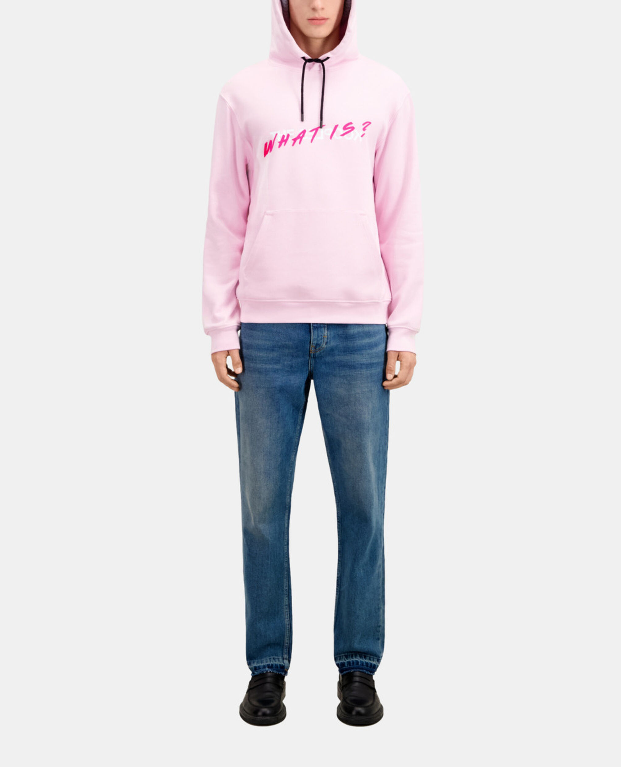 Sweatshirt à capuche What is rose, PALE PINK, hi-res image number null