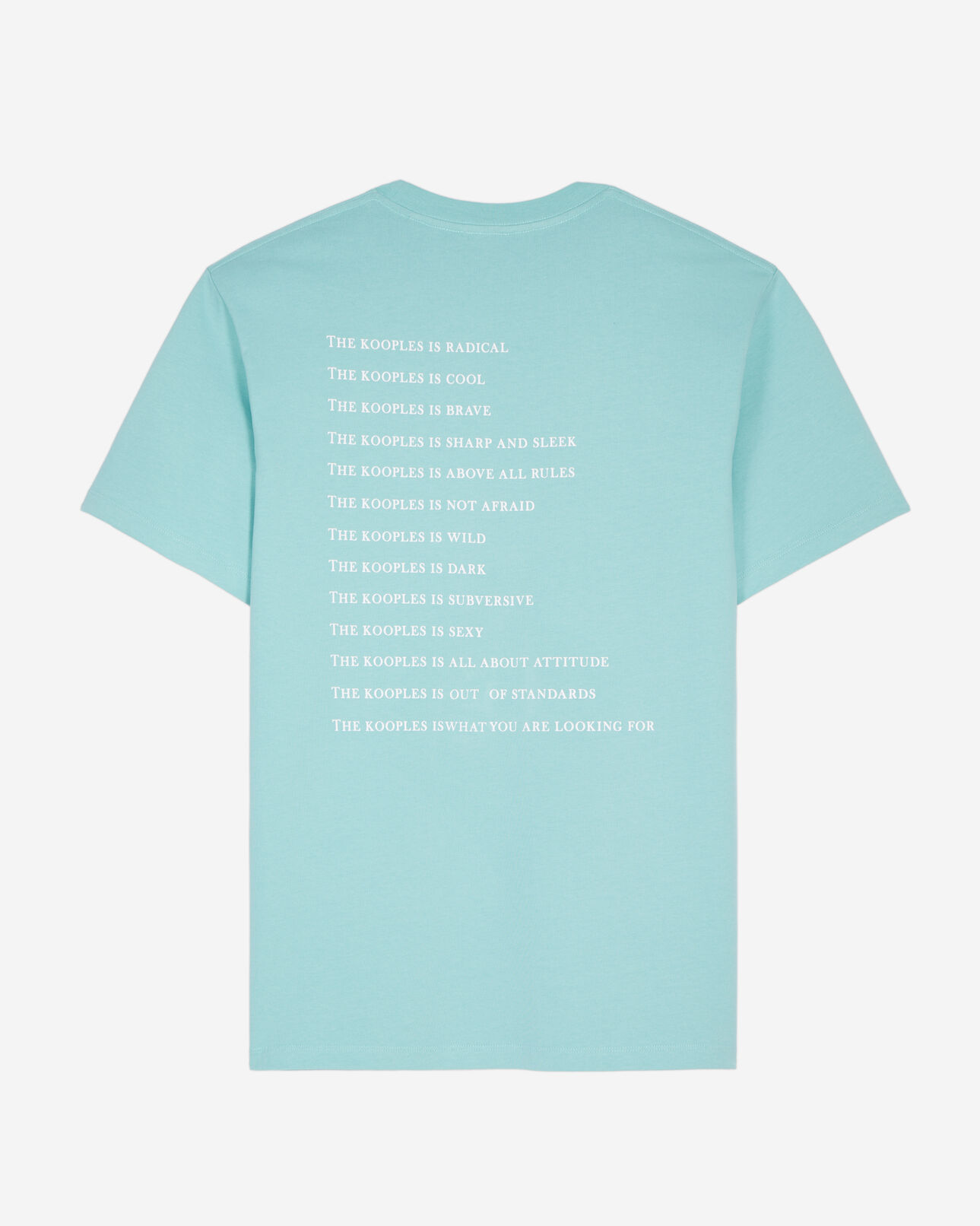 The Kooples MEN GREEN WATER green what is t-shirt