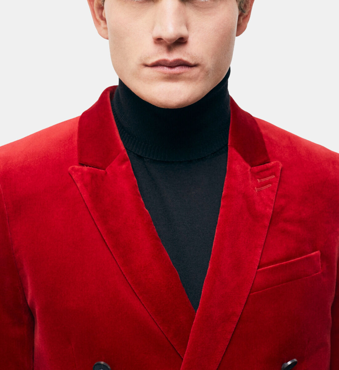 Mens red suit vest deals