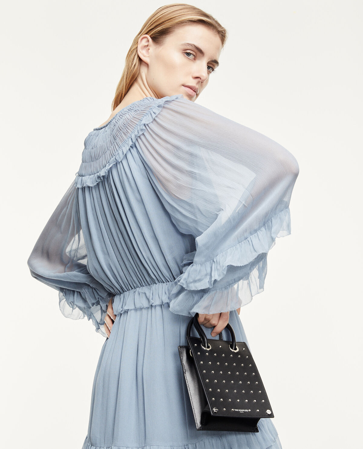 Floaty sales blue dress