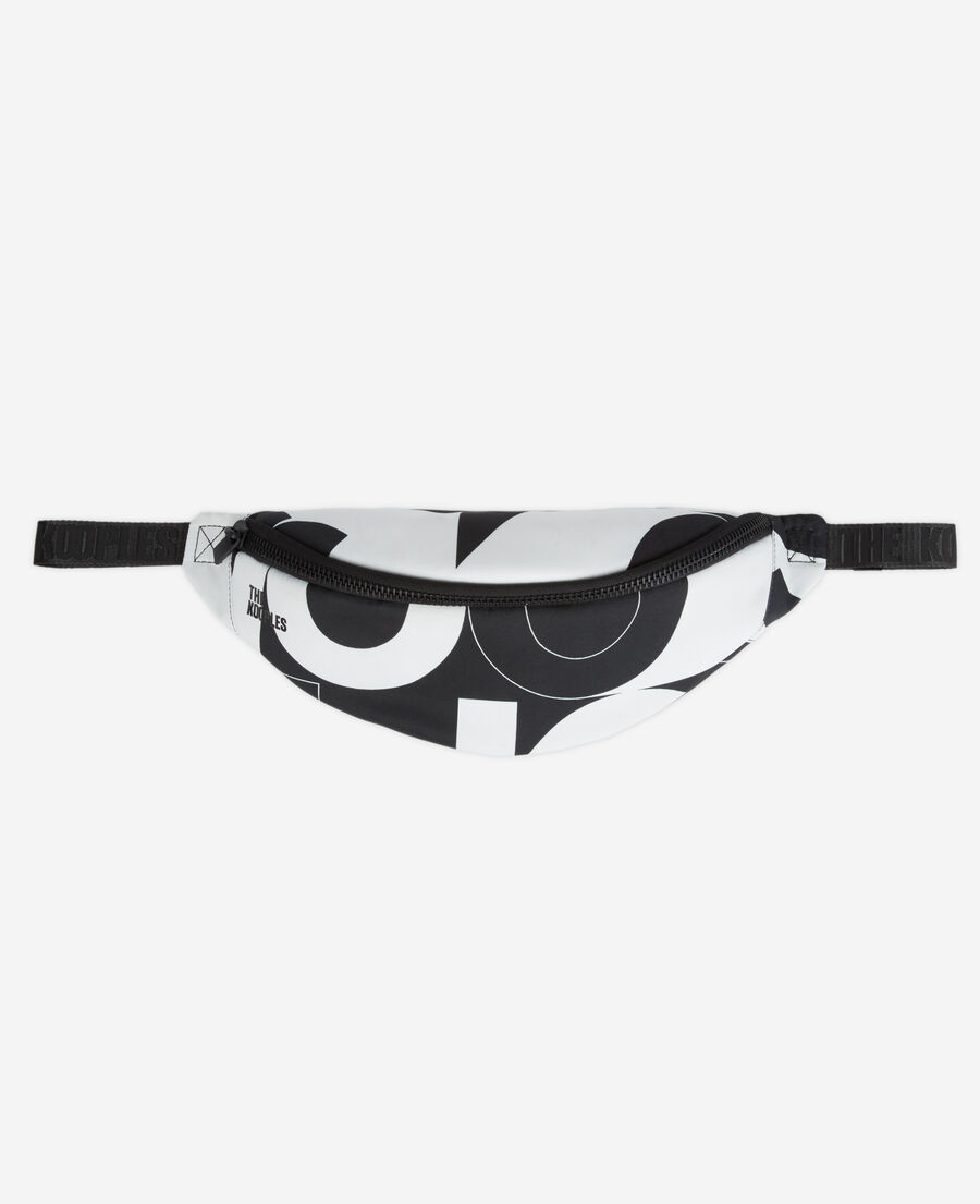 The Kooples MIXED BLACK / WHITE the kooples logo waist bag