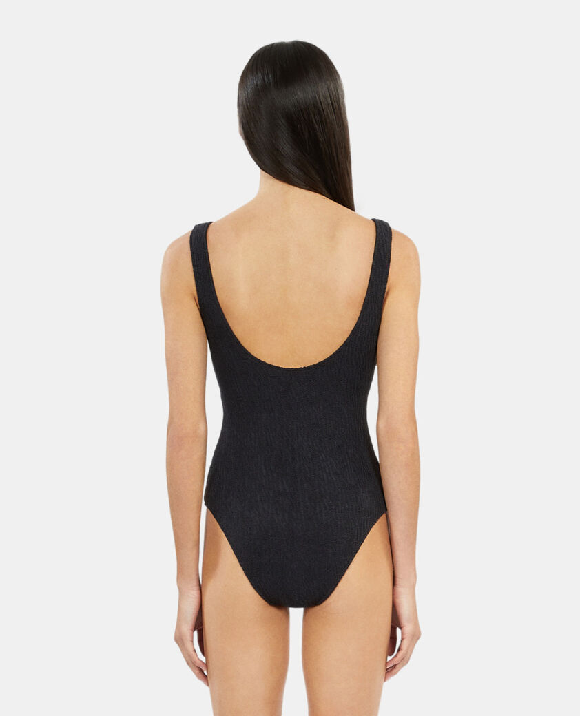 The Kooples WOMEN BLACK the kooples x luz one-piece swimsuit with black straps