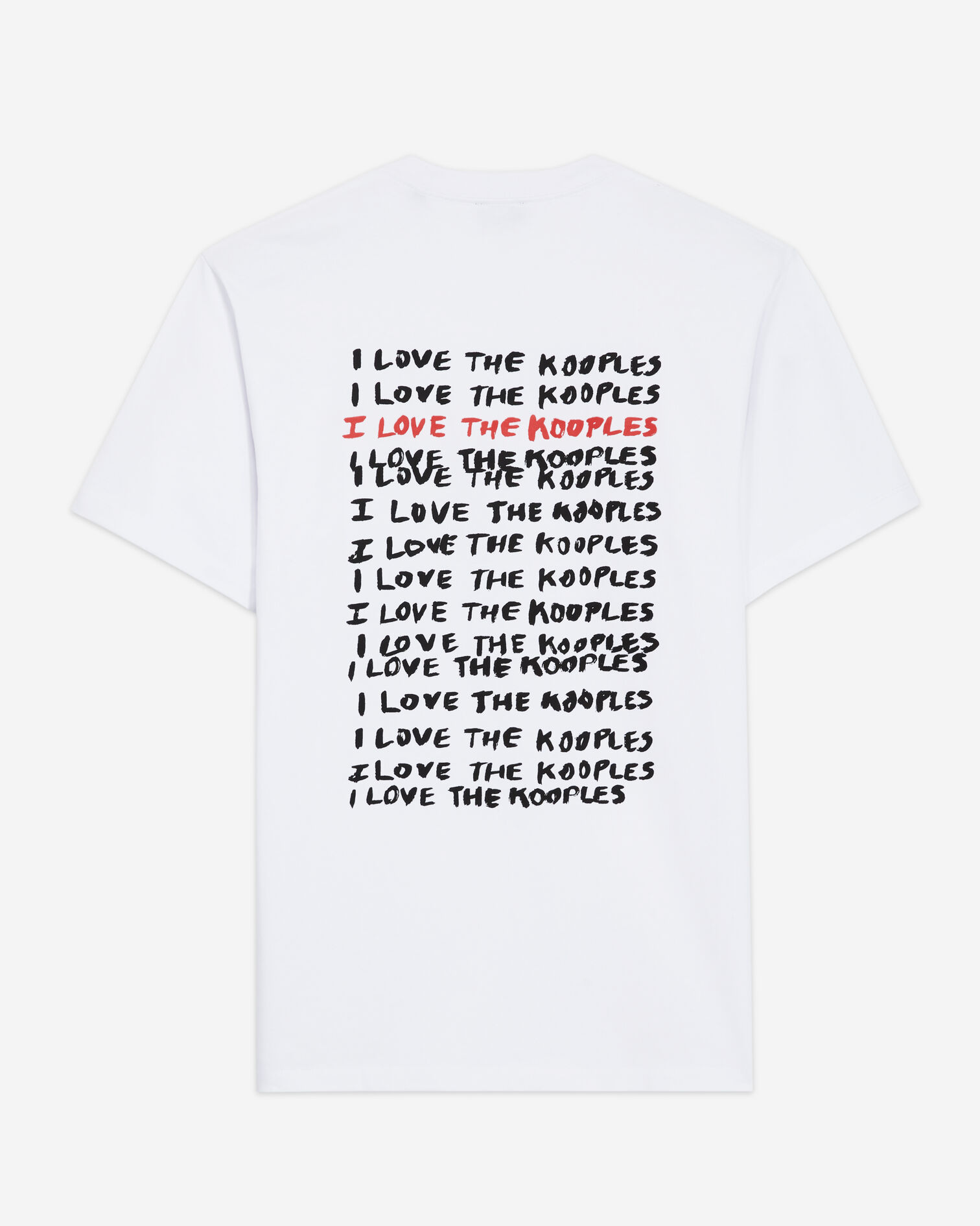 T-shirt Homme I Love Kooples blanc, WHITE, hi-res image number null