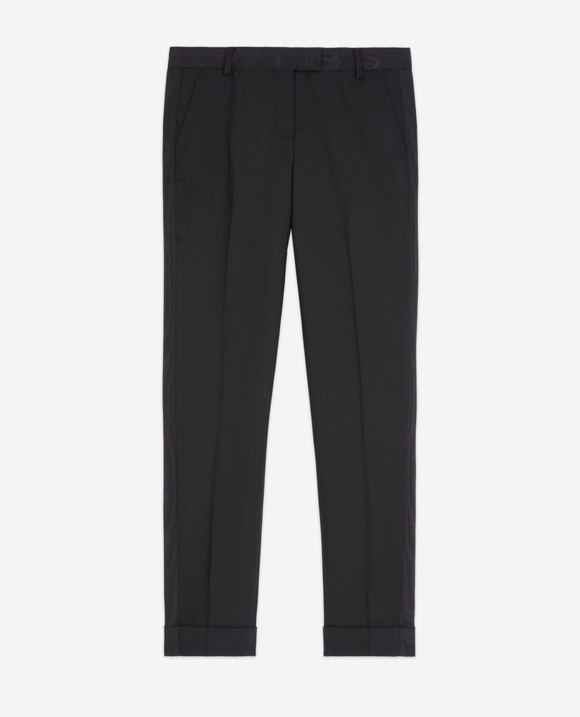 The Kooples F BLACK black wool pants