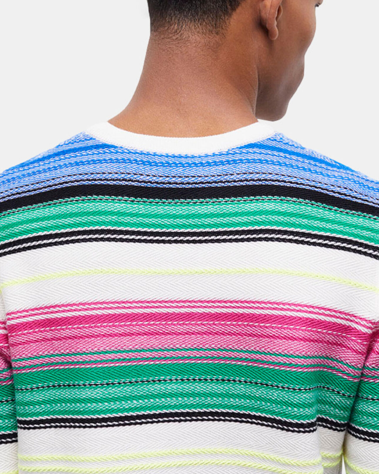 The Kooples HOMME MULTICOLOR pull imprimé en laine