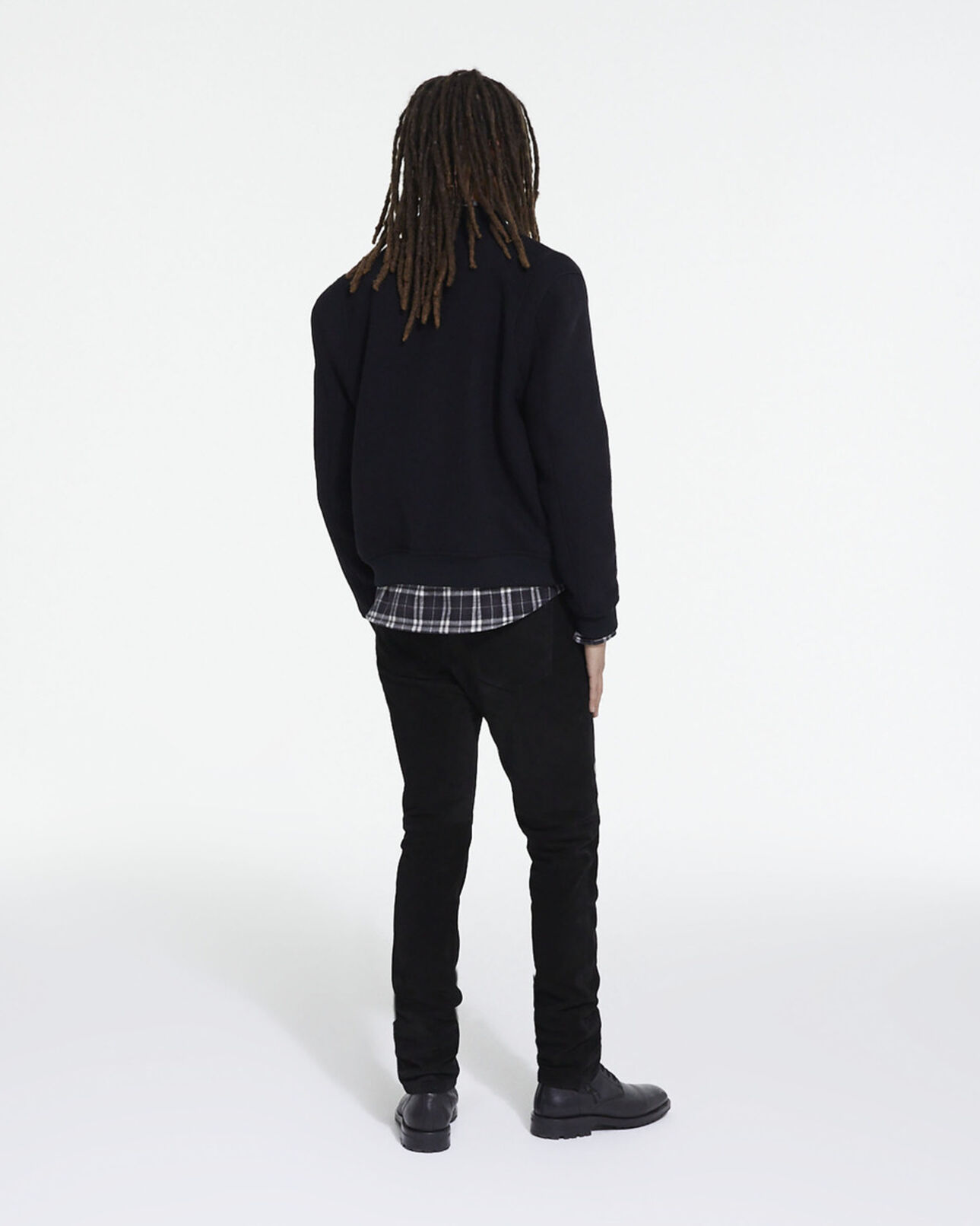 The Kooples MEN BLACK black wool jacket
