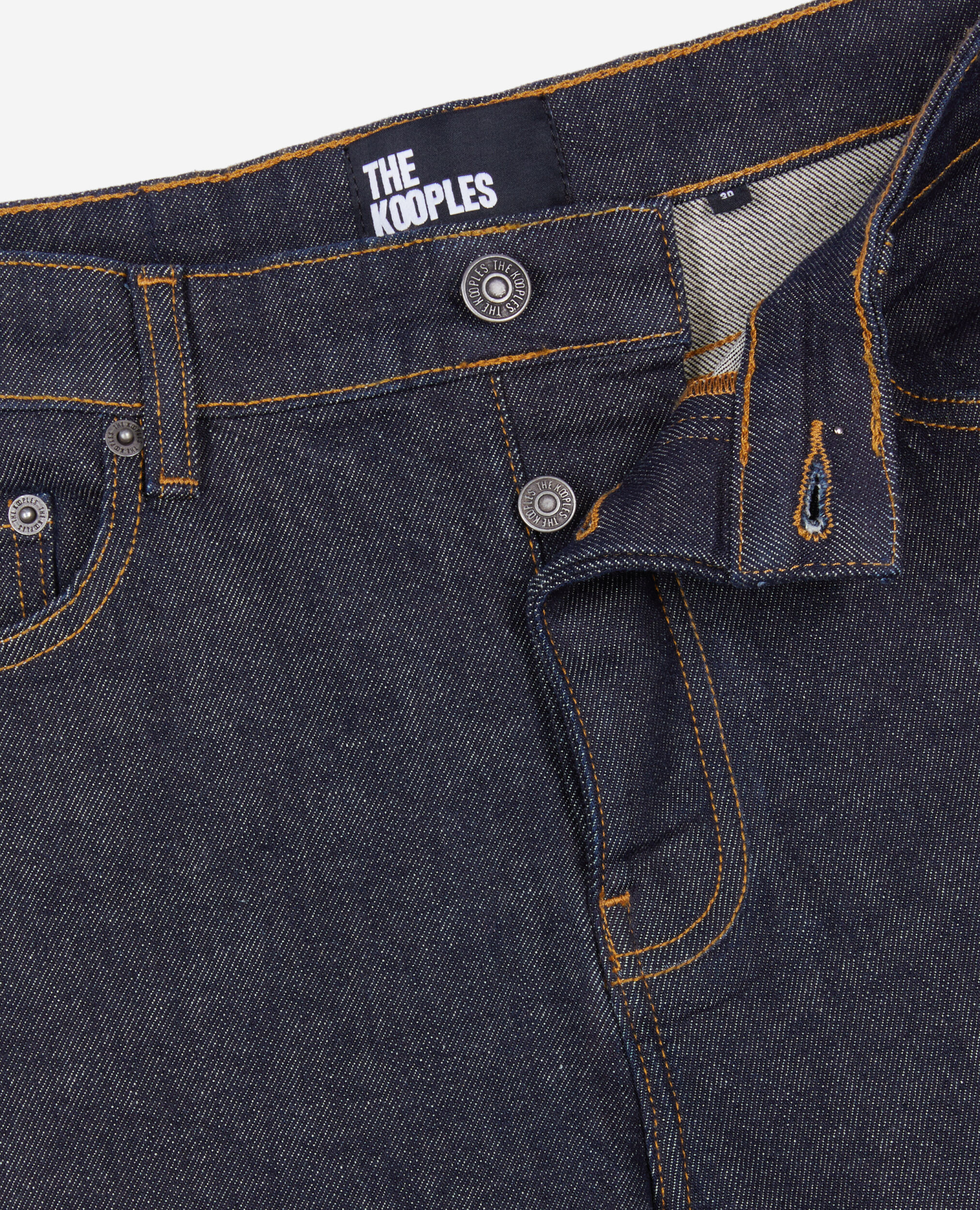 Denim blue slim jeans, BLUE RINSE, hi-res image number null