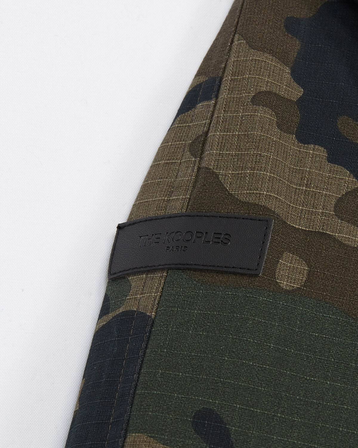 The kooples camo jacket hotsell