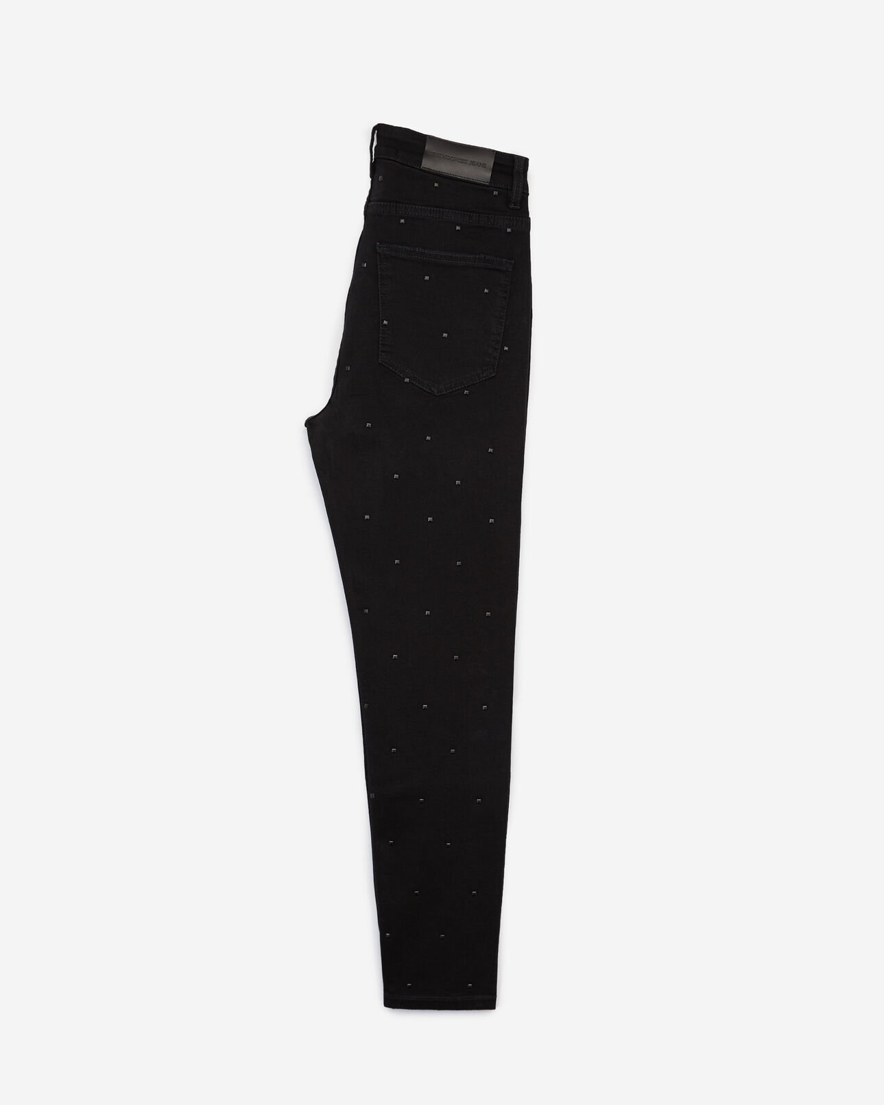 The Kooples WOMEN BLACK black jeans with studs
