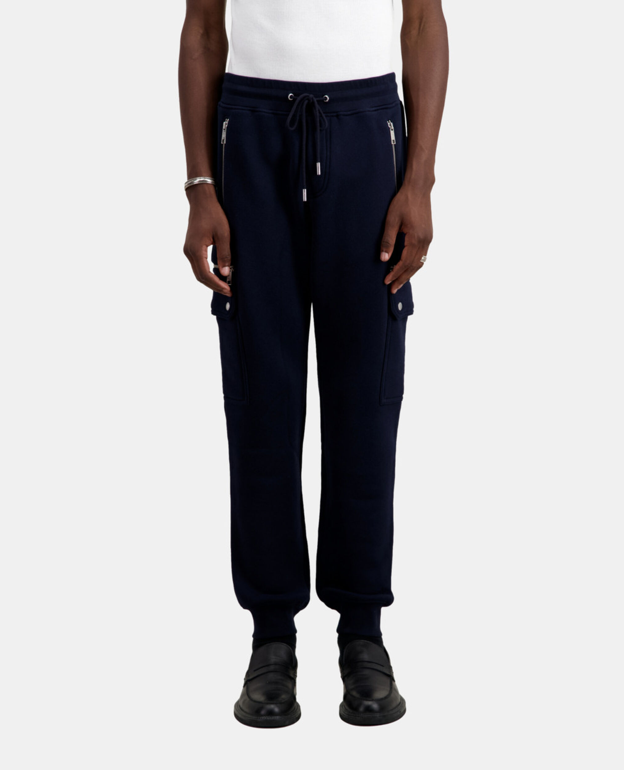 Marineblaue Jogging-Cargohose, NAVY, hi-res image number null