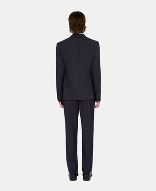 The Kooples MEN DARK NAVY navy blue wool suit jacket