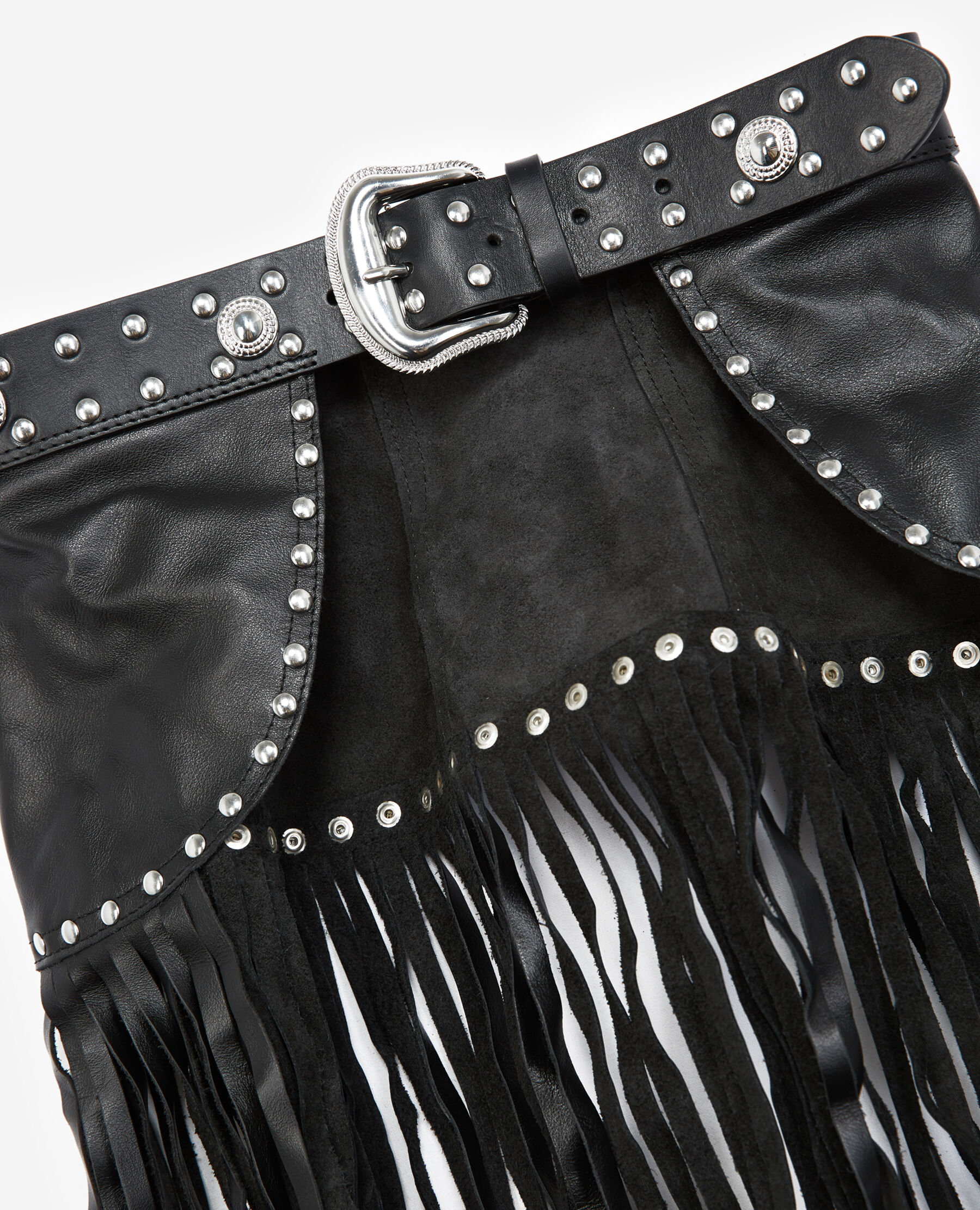 Ceinture avec shop frange