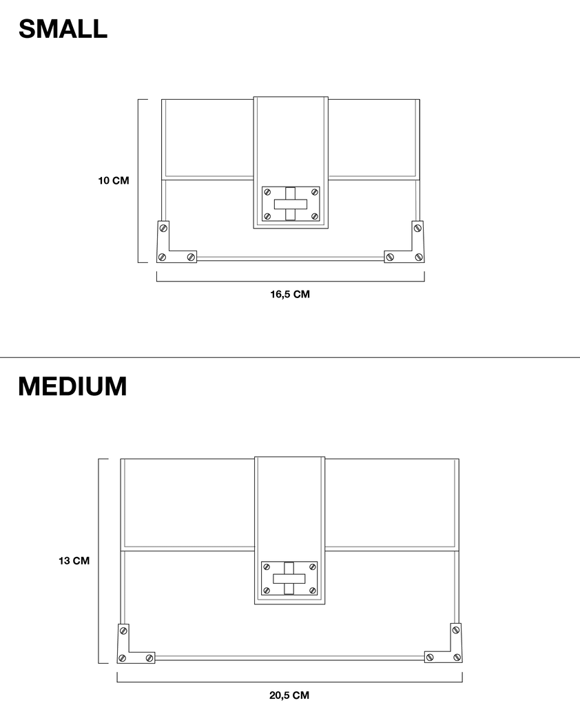 The Kooples FEMME ORANGE FLUO pochette emily small en cuir orange