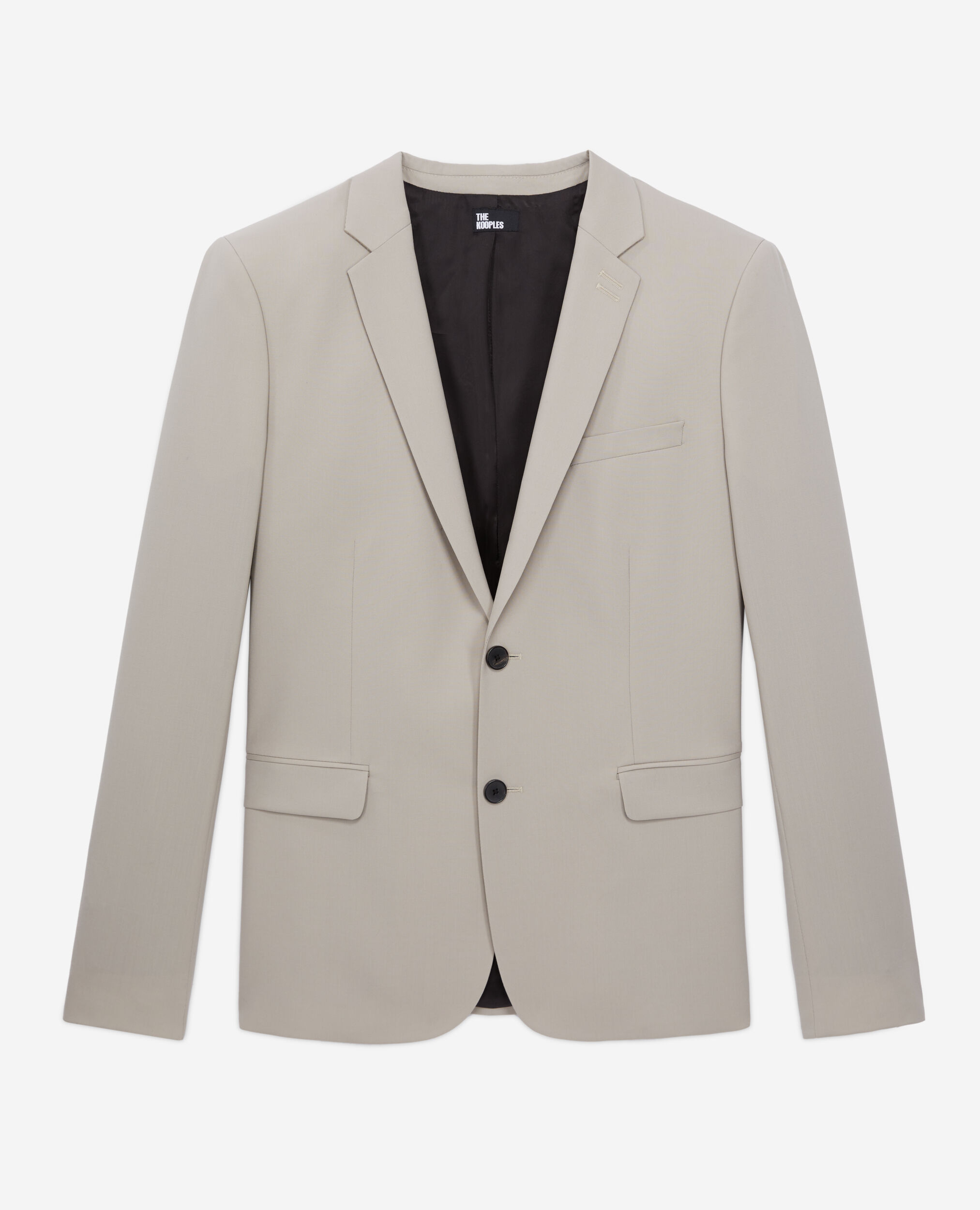 Beige suit jacket, BEIGE, hi-res image number null