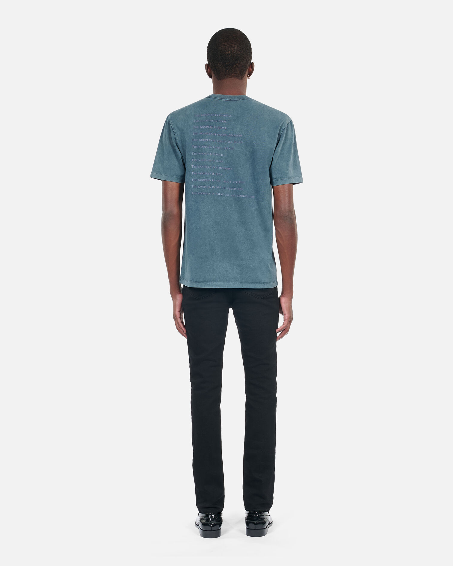 T-shirt What is avec clous bleu, DARK BLUE, hi-res image number null
