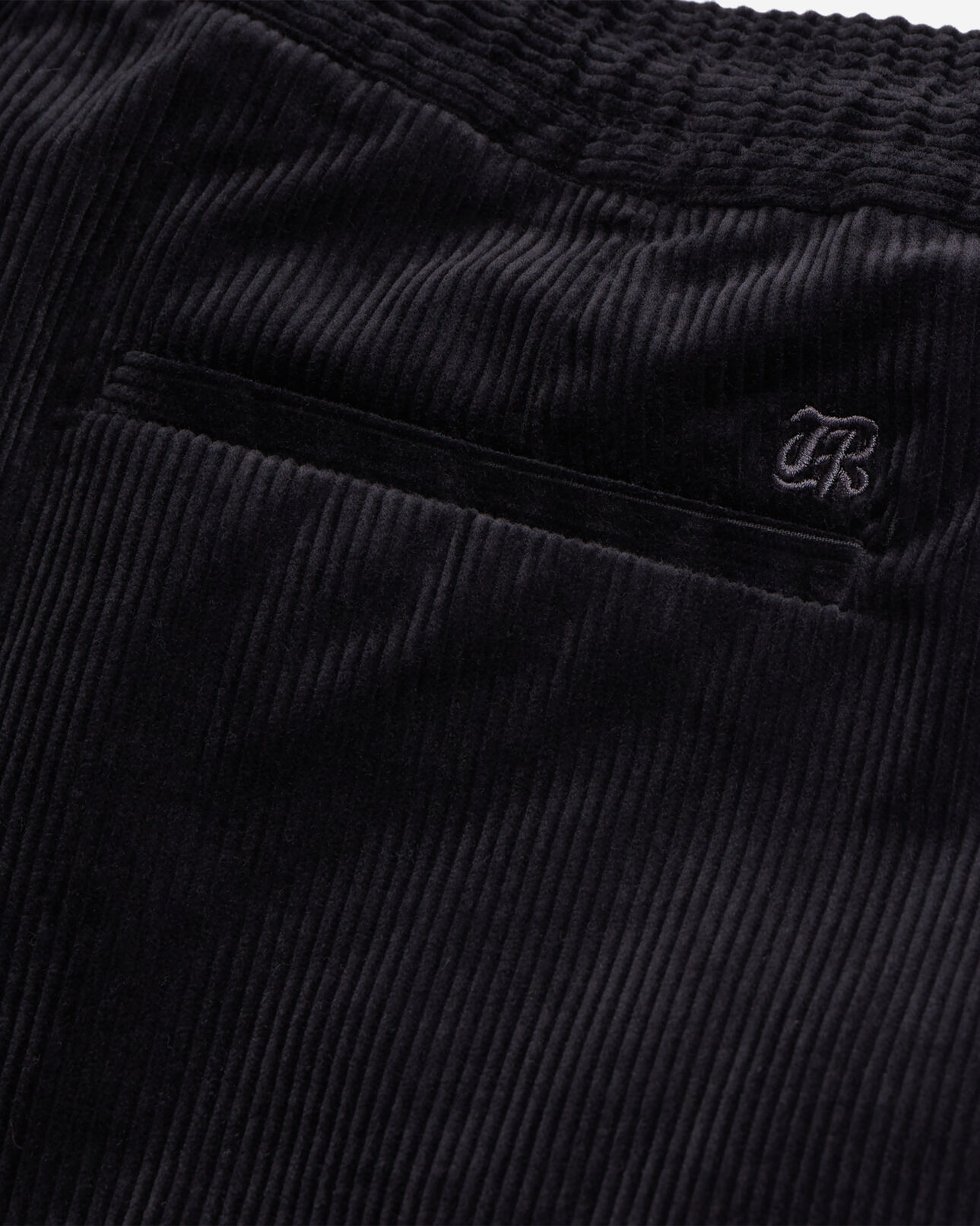 The Kooples MEN BLACK black corduroy trousers