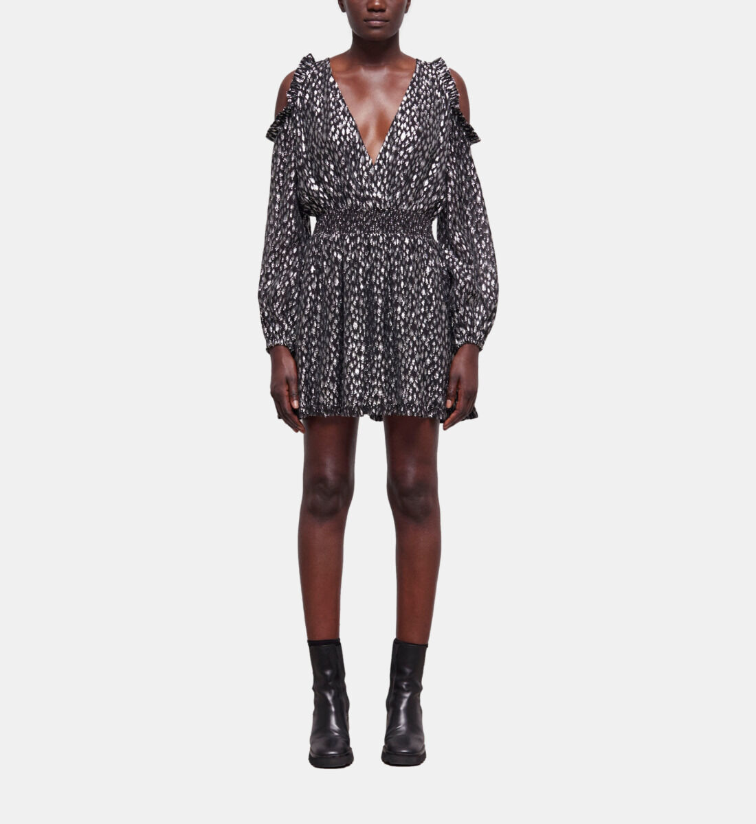 Kooples cheap leopard dress