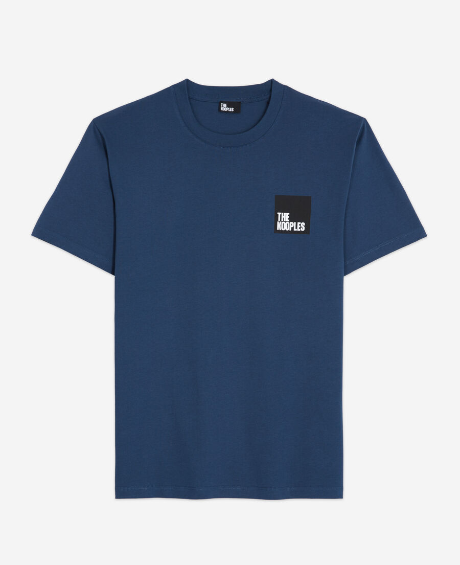 t-shirt bleu marine