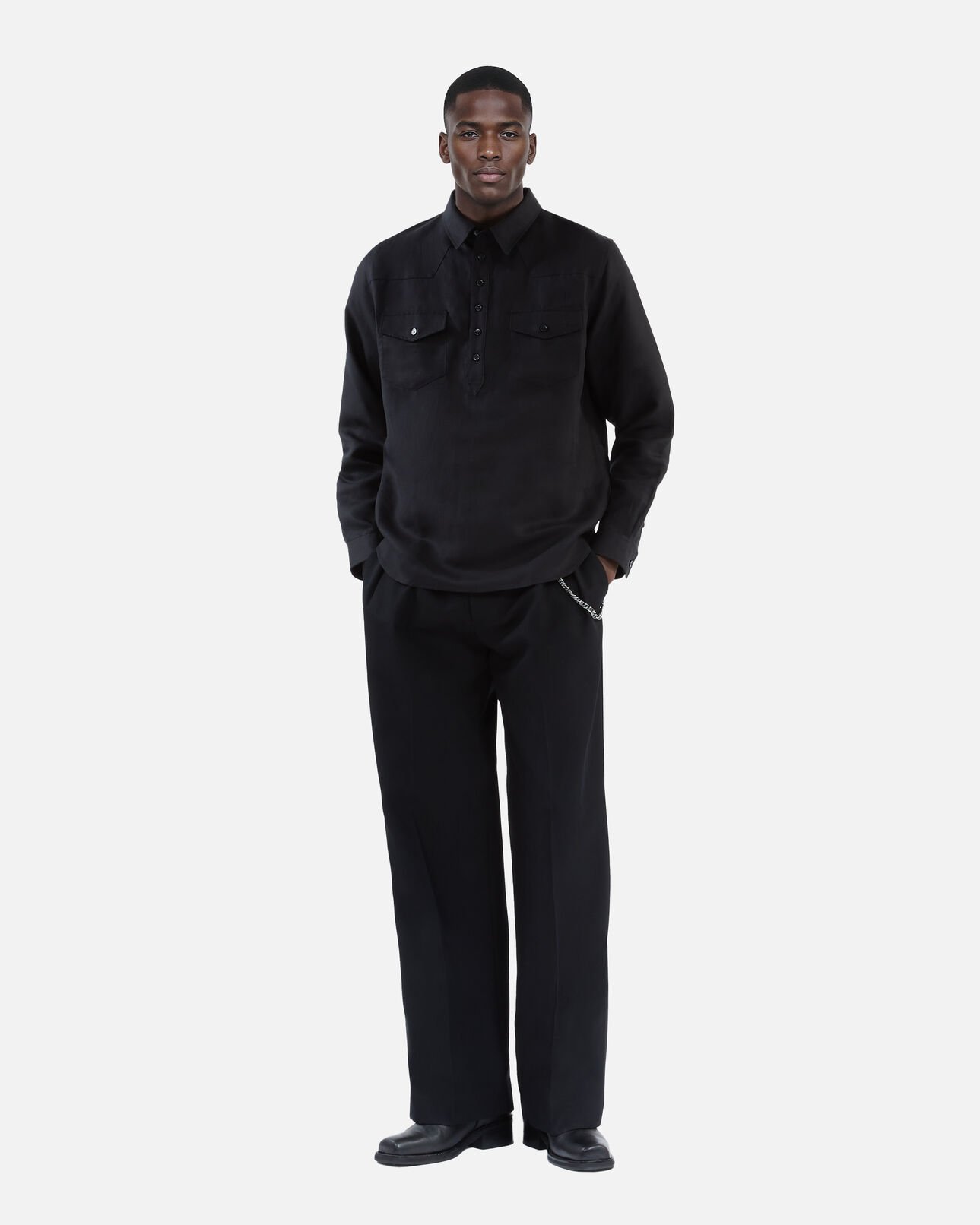 The Kooples HOMBRE BLACK polo negro