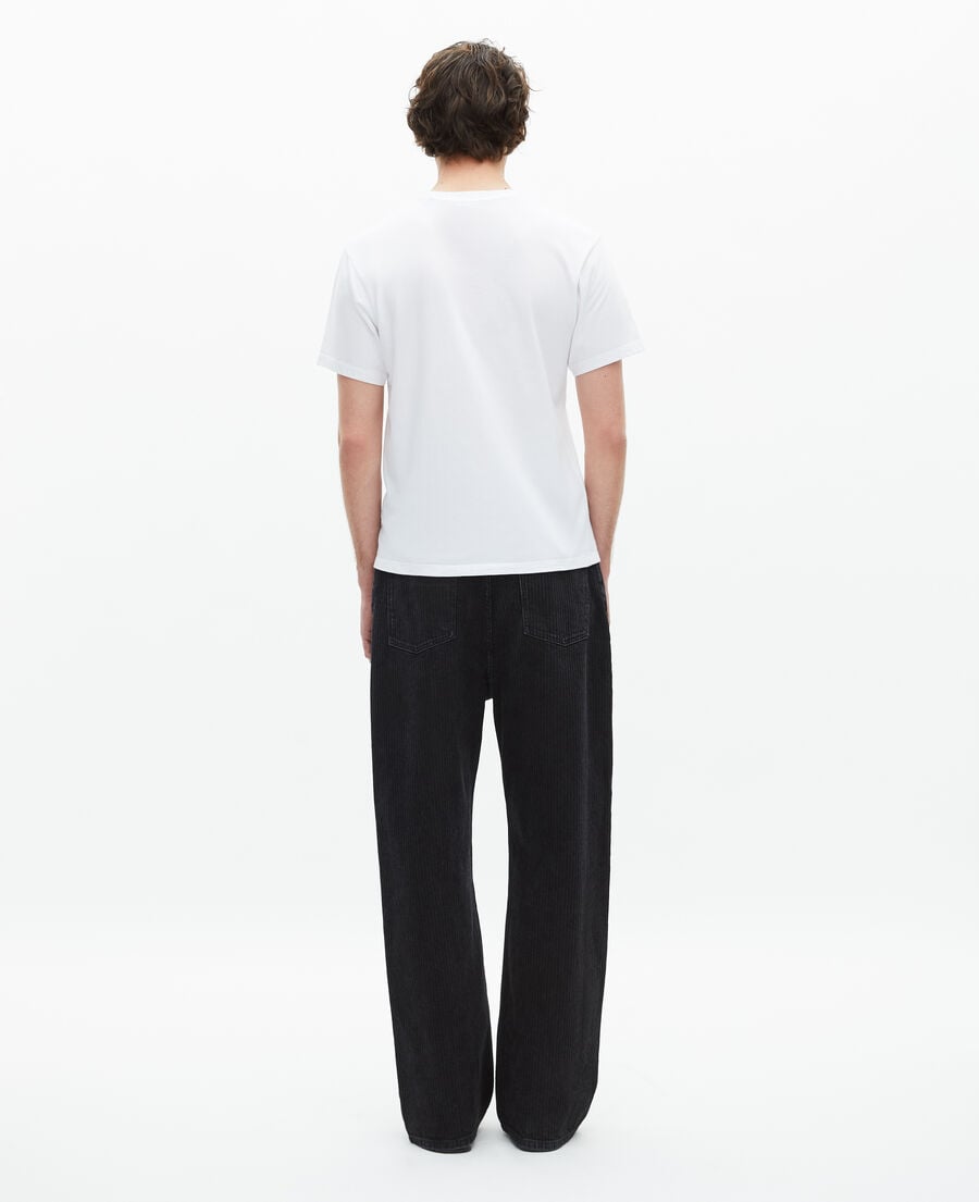 The Kooples HOMBRE WHITE camiseta con logotipo blanco