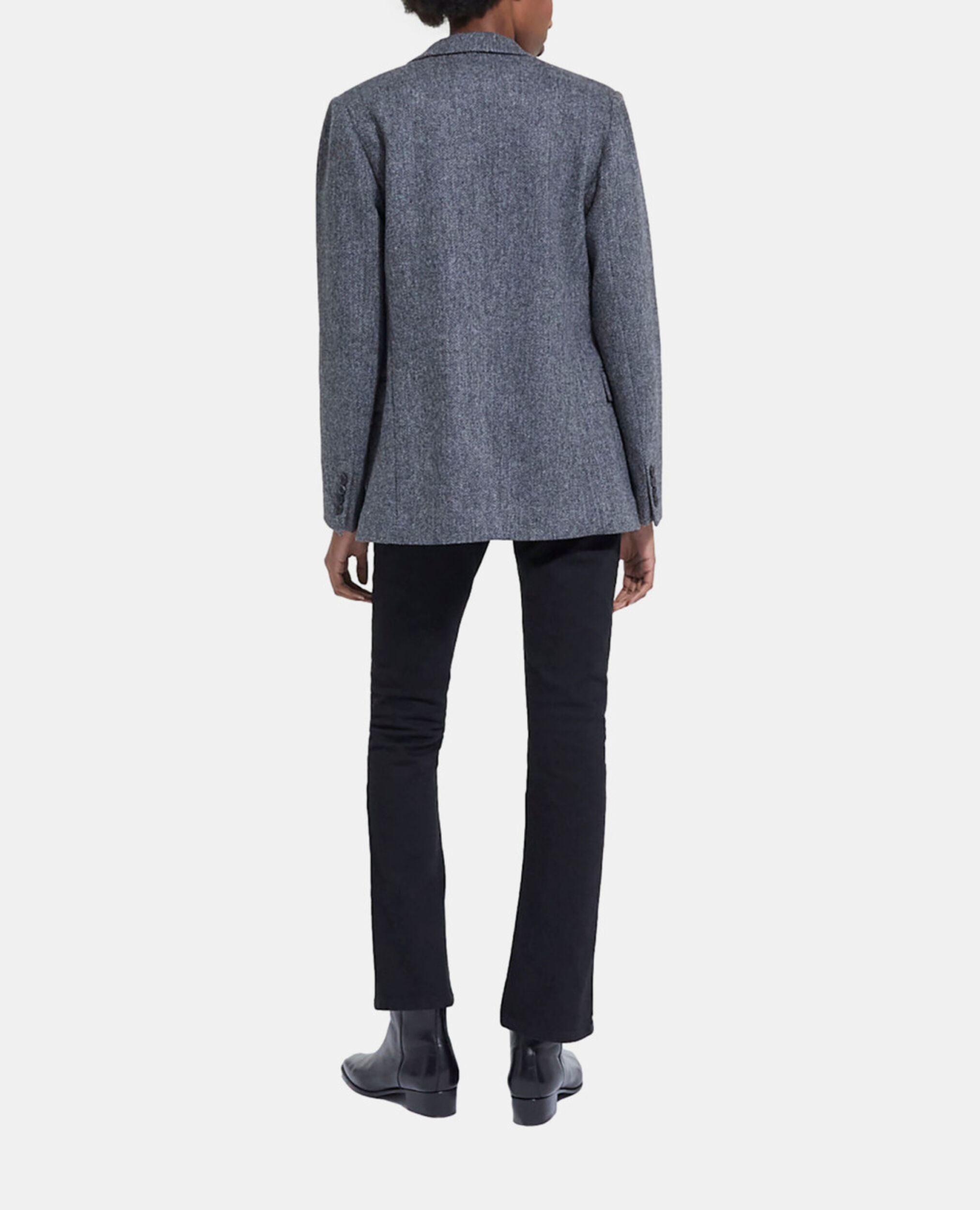 Graue Wolljacke mit Motiv, GREY, hi-res image number null