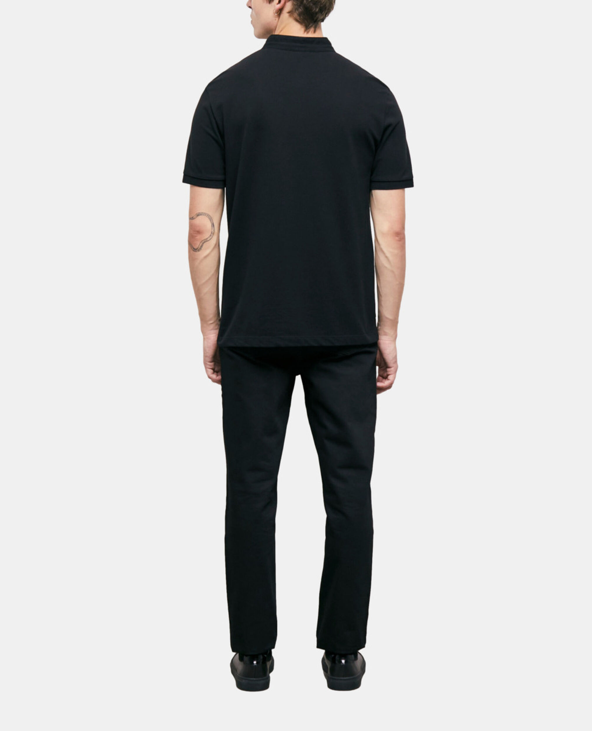 Poloshirt schwarz, BLACK, hi-res image number null