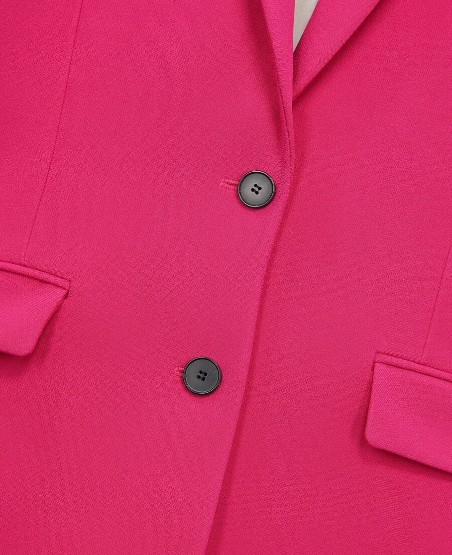 The Kooples WOMEN PINK pink crepe suit jacket