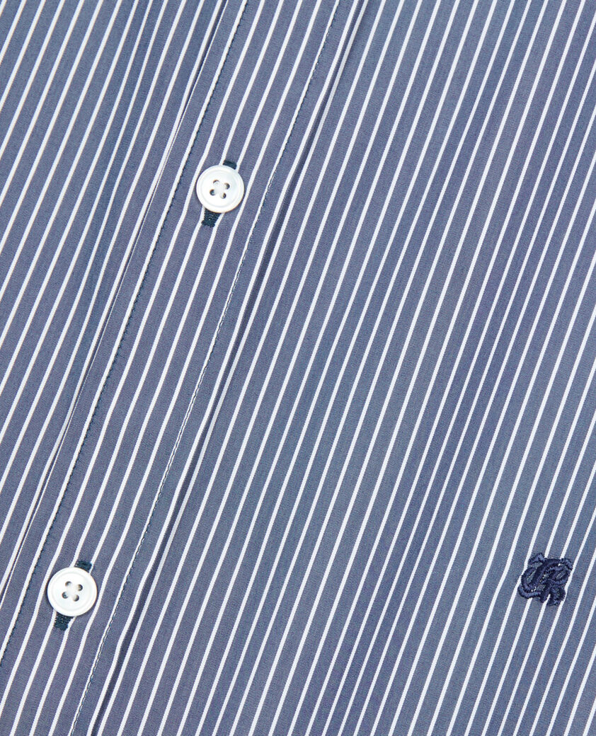 The Kooples MEN NAVY / WHITE striped shirt