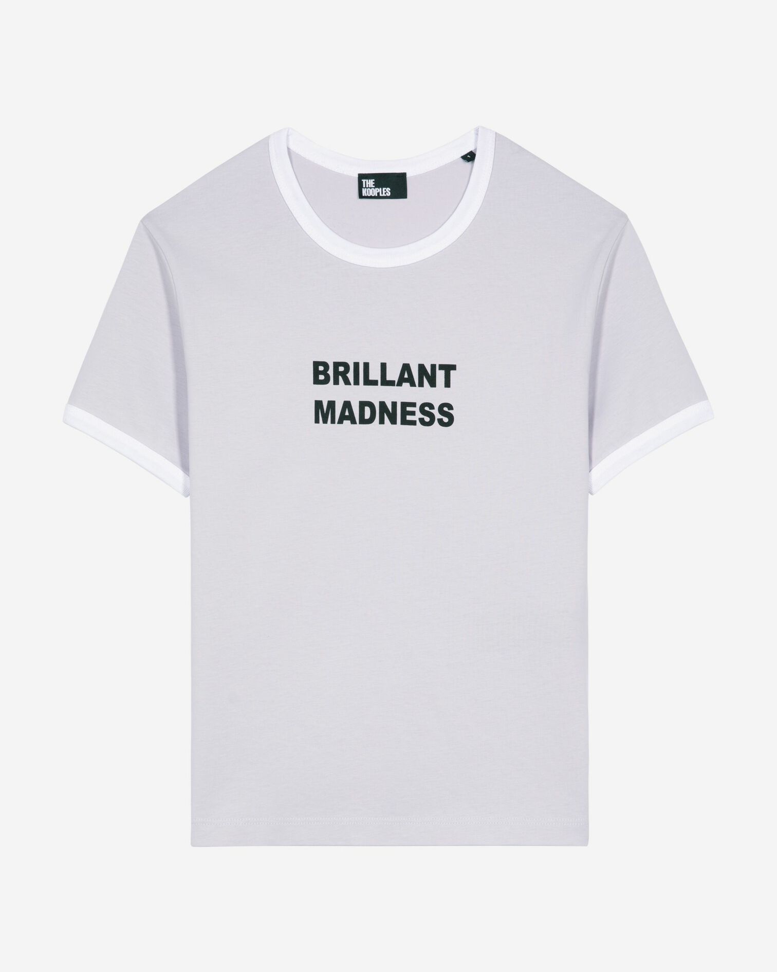 T-shirt with lilac screen print, LIGHT PURPLE, hi-res image number null
