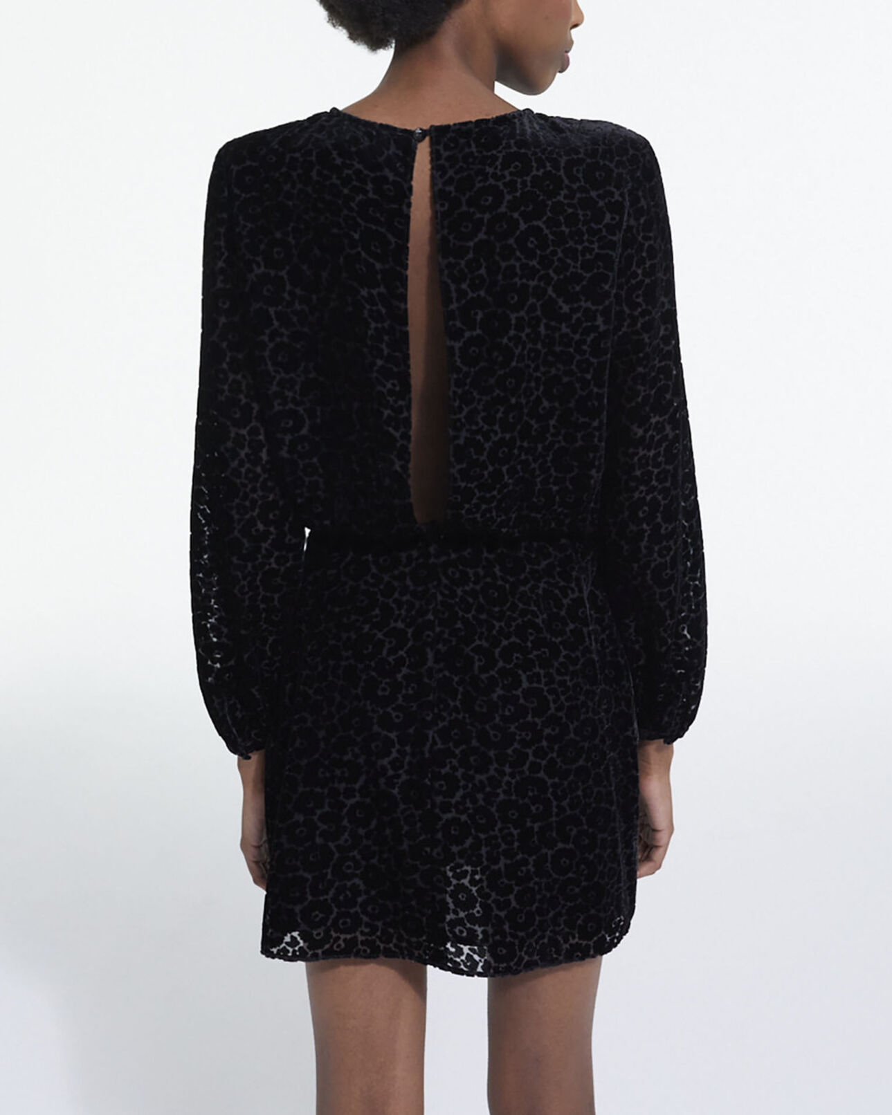 The Kooples WOMEN BLACK short black dress