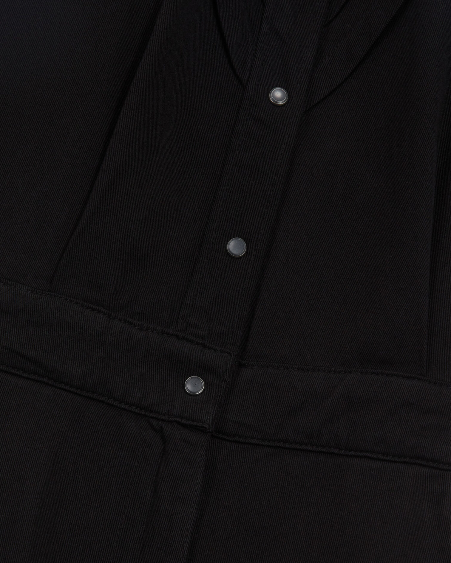 Combishort noir fluide à manches courtes, BLACK, hi-res image number null