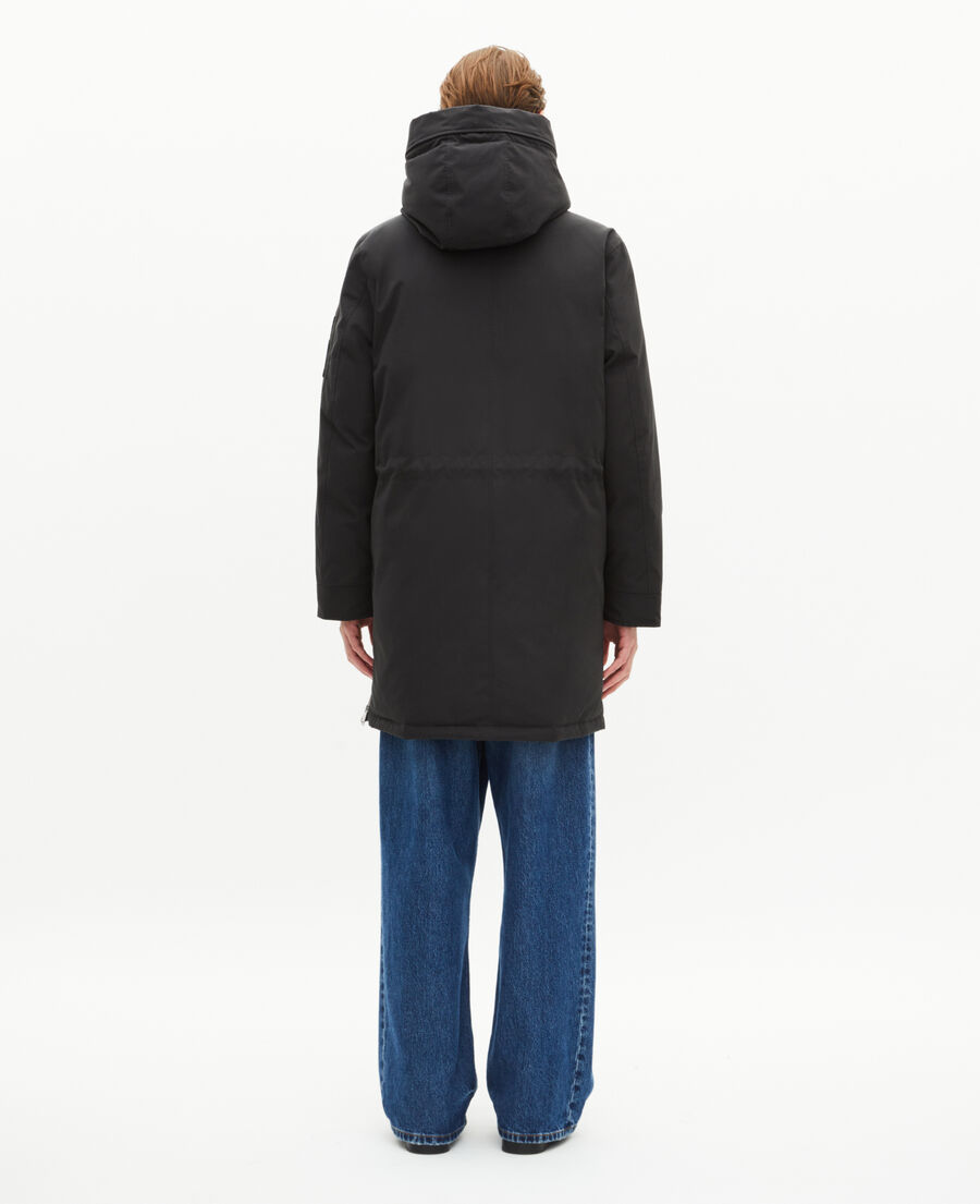 The Kooples H STONE grey water-repellent parka