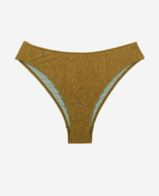 The Kooples F KAKI the kooples x luz khaki cutaway swimsuit bottoms
