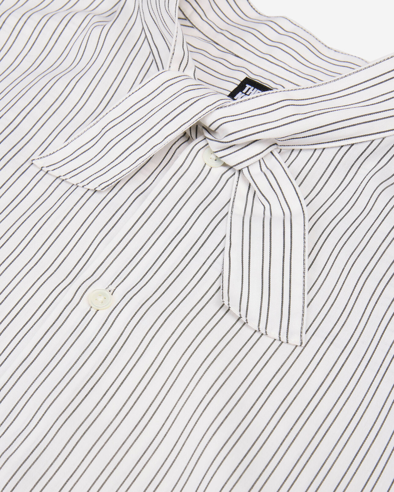 The Kooples MEN BLACK WHITE white pinstripe shirt
