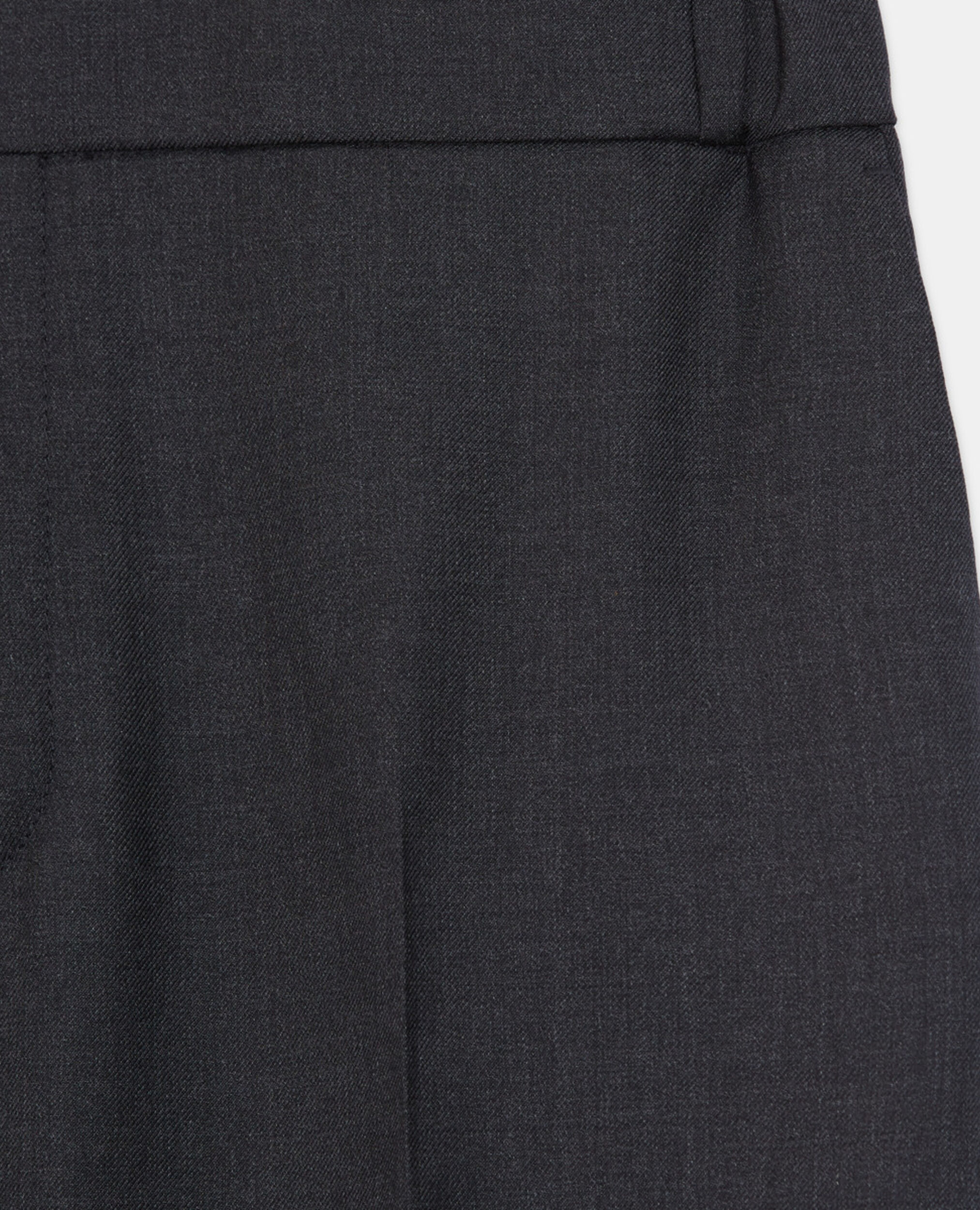 Gray wool pants, GREY, hi-res image number null