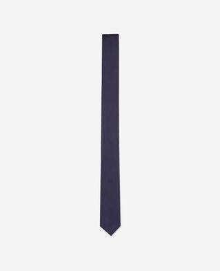 The Kooples MEN NAVY navy blue silk tie