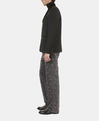 The Kooples HOMME BLACK blazer en laine noire