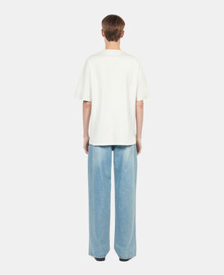 The Kooples MEN ECRU ecru eternal life tour serigraphy t-shirt