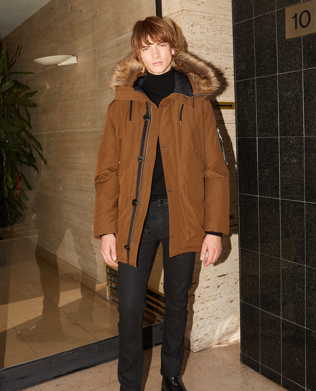 Parka kooples homme outlet