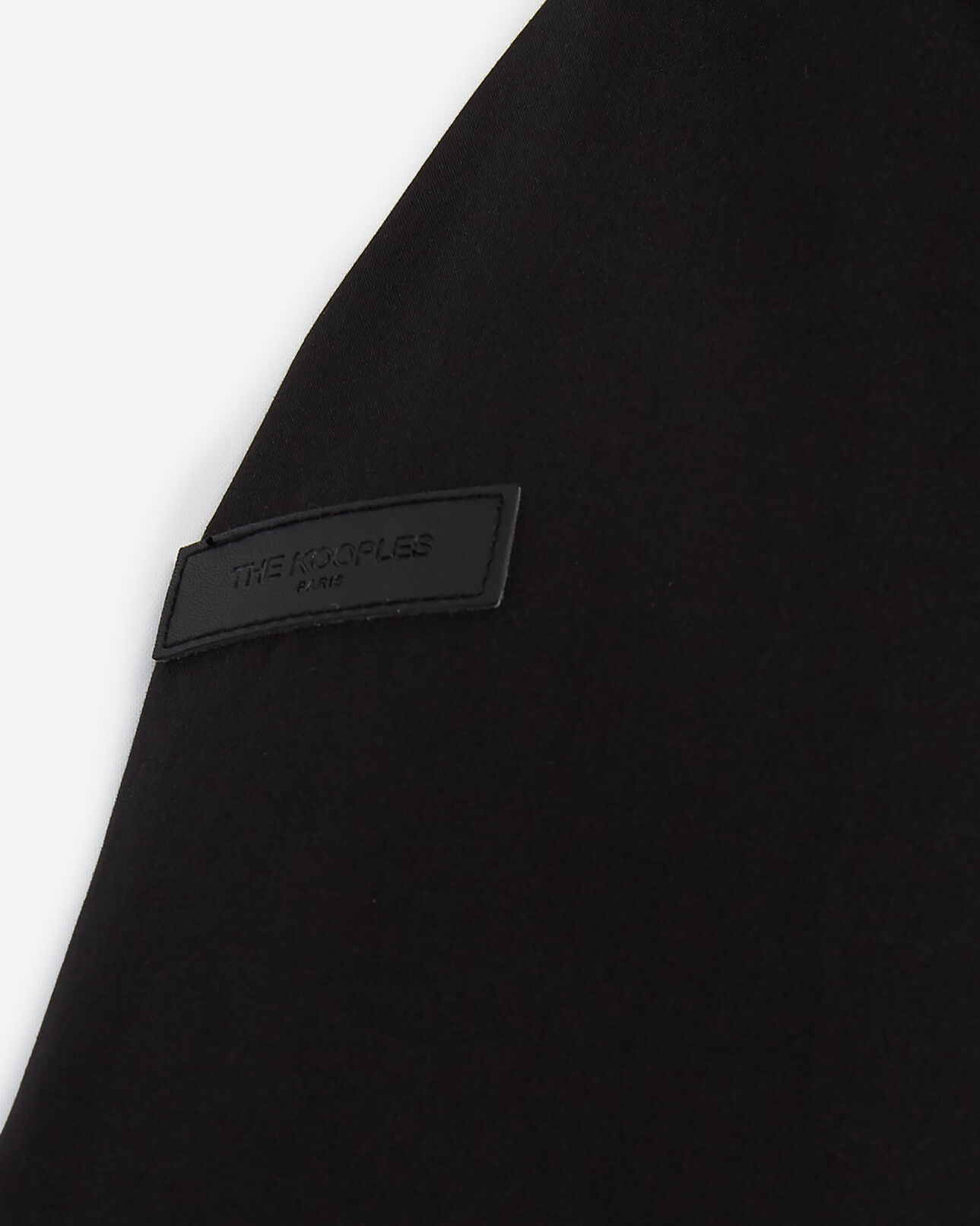 The Kooples MEN BLACK oversize parka 