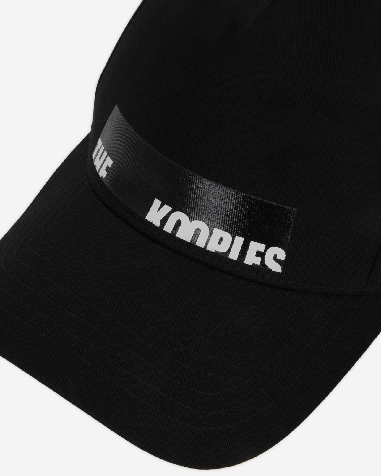 The Kooples UNISEX BLACK schwarze baumwollkappe