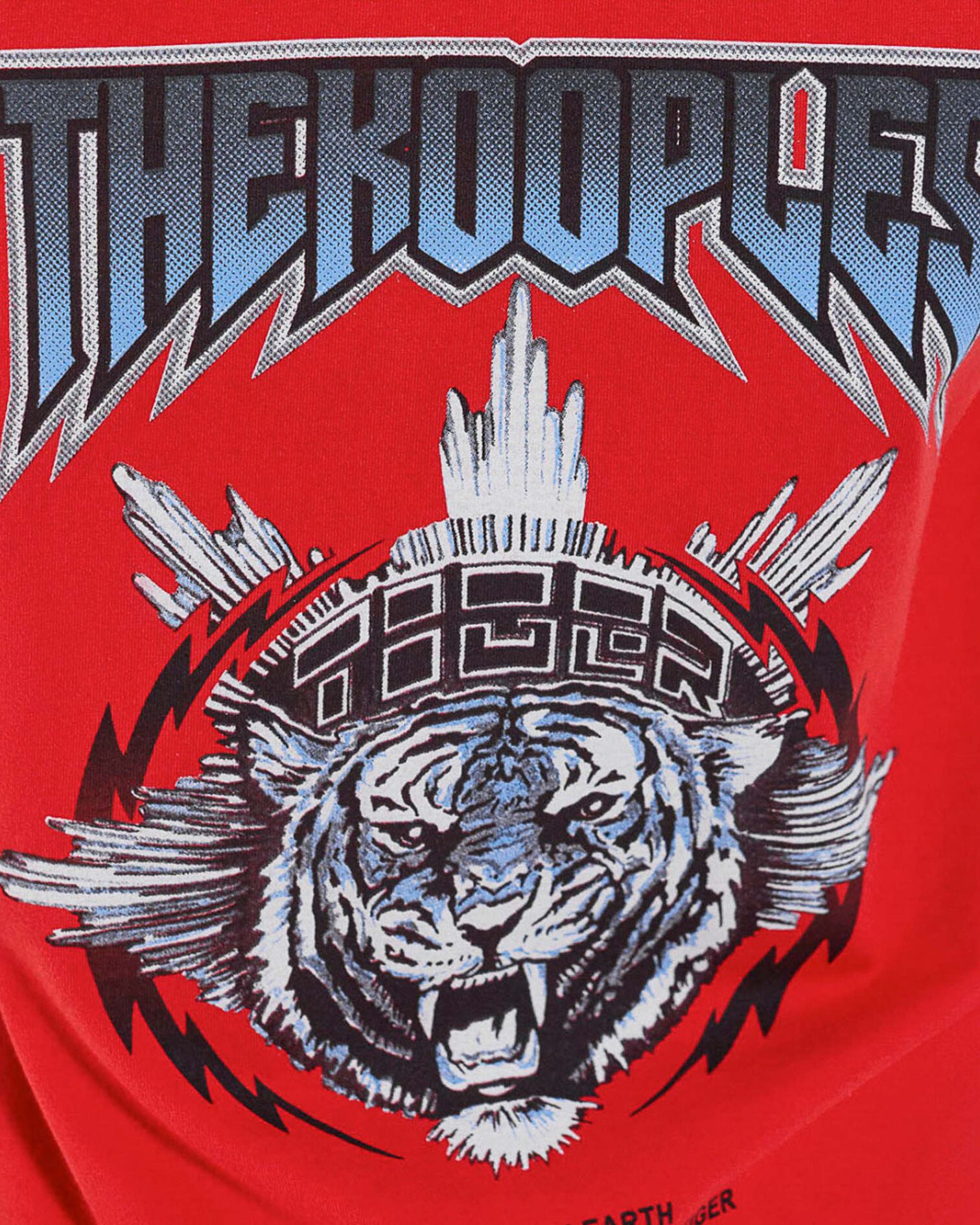T-Shirt Tiger, RED, hi-res image number null