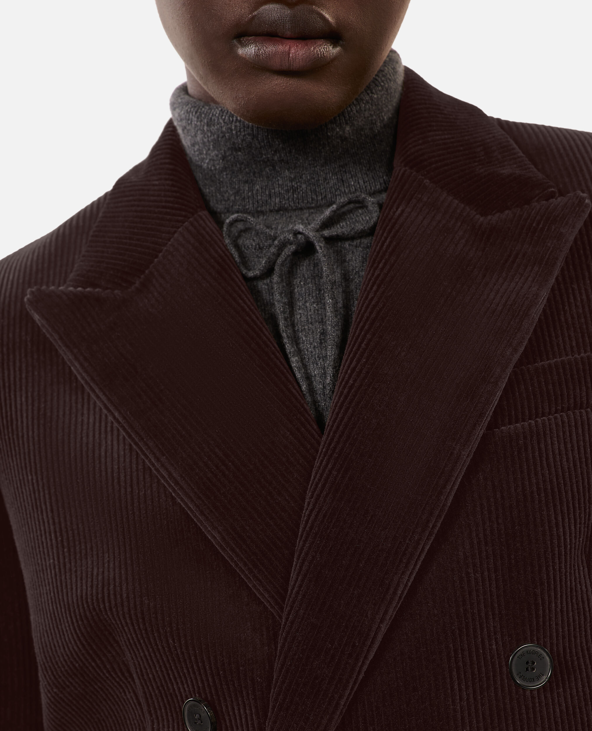 Brown corduroy suit jacket, BROWN, hi-res image number null