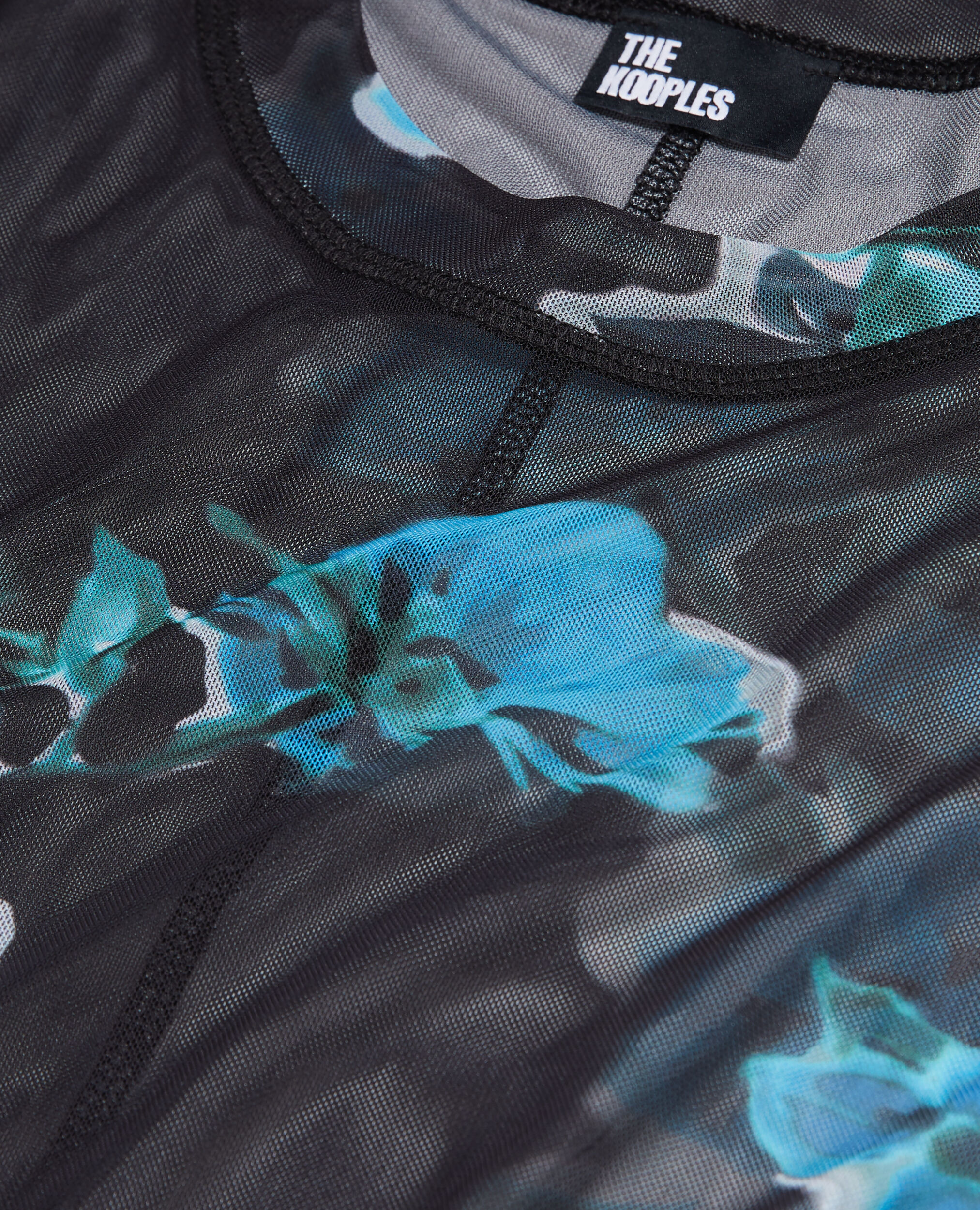 Printed t-shirt, BLACK BLUE, hi-res image number null