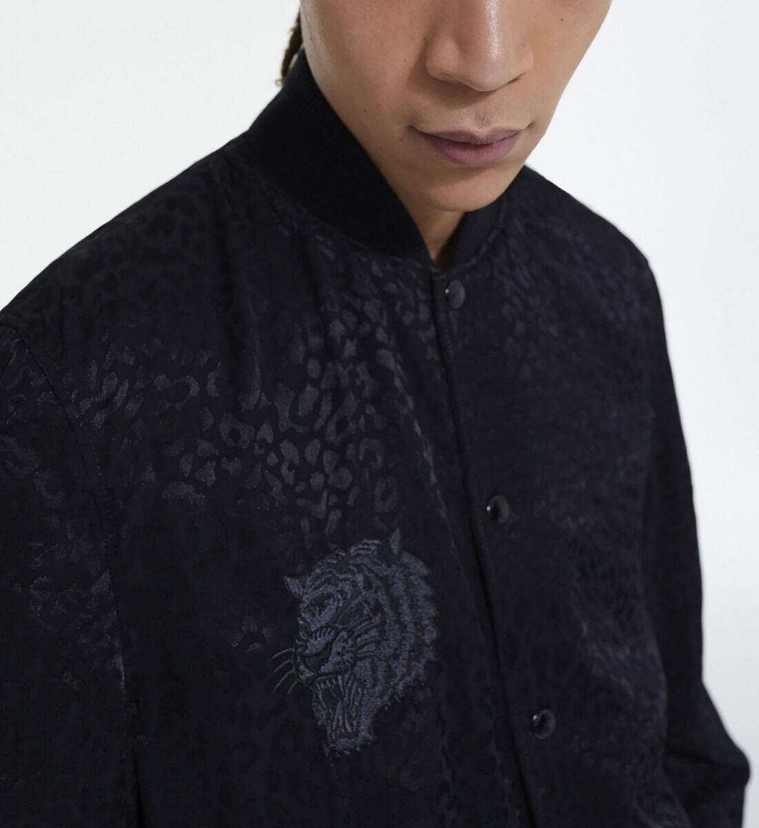 The kooples velluto velvet bomber jacket hotsell
