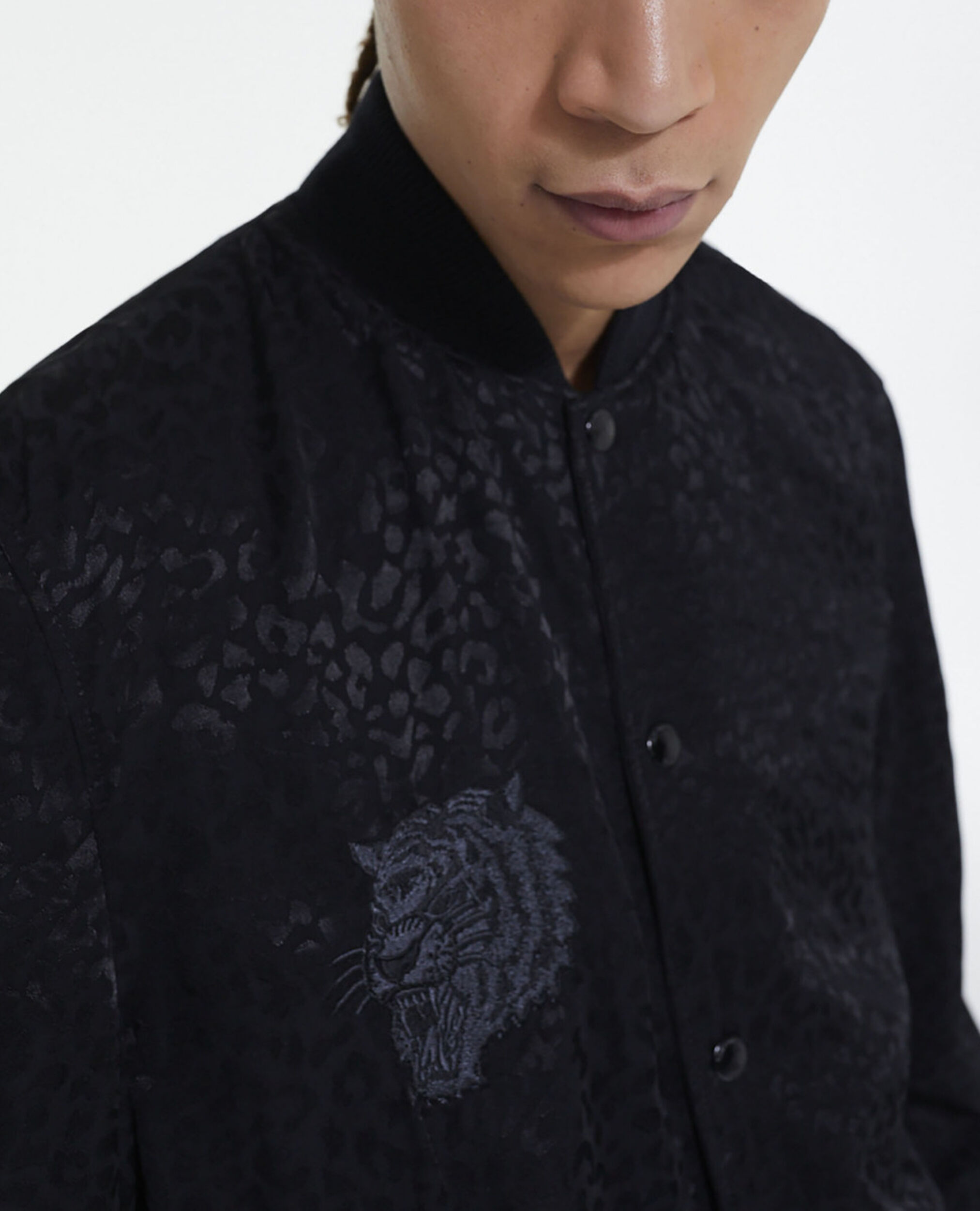 Blouson Forever Kooples réversible noir, BLACK, hi-res image number null